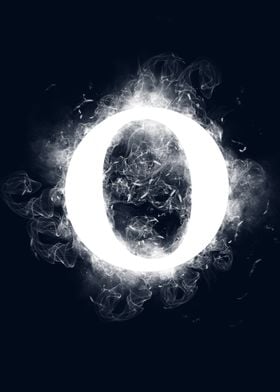 o small letter smoky 