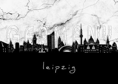 leipzig skyline marble