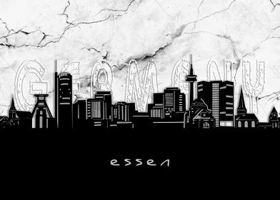 essen skyline marble