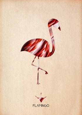 Flamingo Silhouette