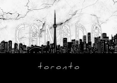 toronto skyline marble