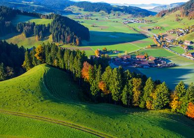 Switzerland from above