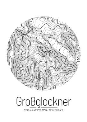 Grossglockner Topo Map