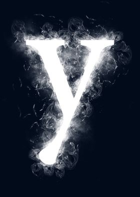 y  small letter smoky 