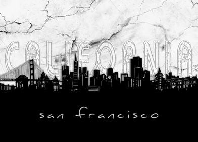 san francisco skyline marb