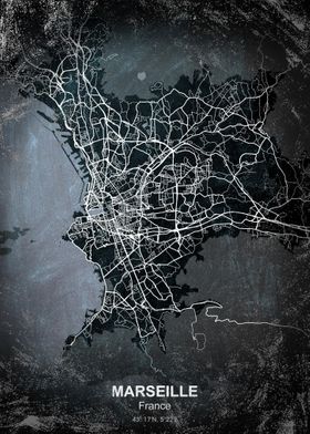 marseille chalk map