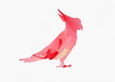 Parrot Painting Silhouette