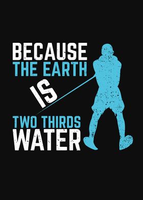 Water Ski Skiing Design