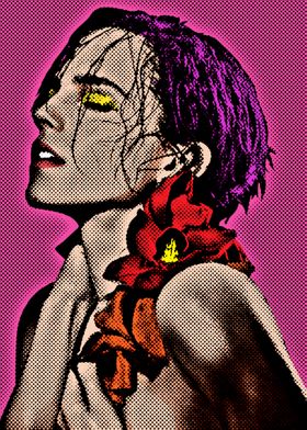 Emma Watson Warhol Art