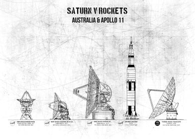 Saturn V rockets 