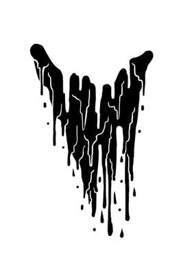Black blood art design4