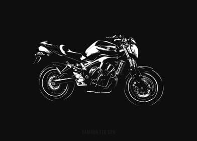 Yamaha motorcycle FZ6 S2 N