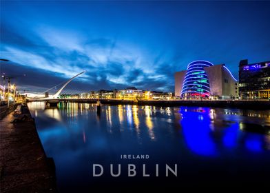 Dublin city night