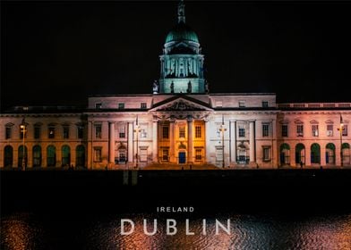 Dublin city night
