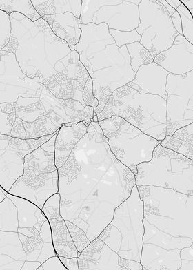 Wigan England Map