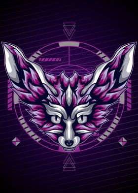 FOX GEOMETRIC ART