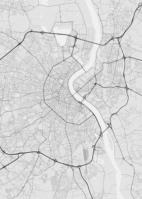 Bordeaux France Map
