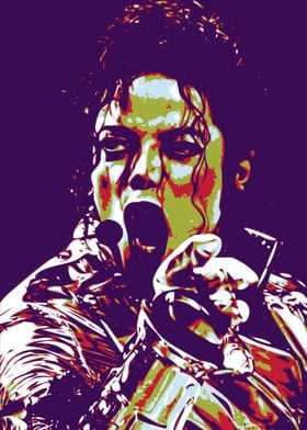 Michael Jackson Popart 5