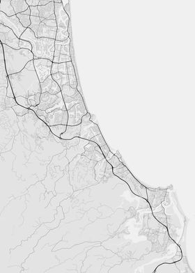 Gold Coast Tweed Head Map