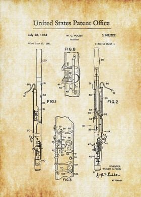 Bassoon Patent 1964