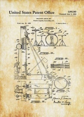 Drum Set Patent