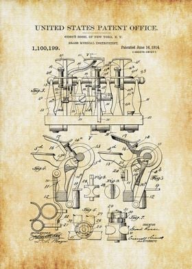 French Horn Patent Detail