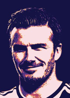 David Beckham Pop Art