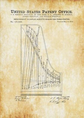 1872 Steinway Piano Forte