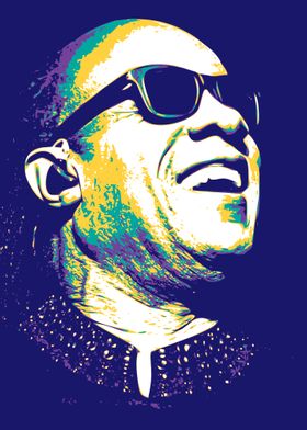 Stevie Wonder Pop Art 5