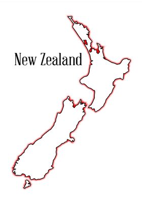 New Zealand Map