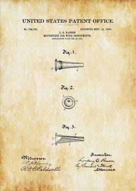 Wind Instrument Mouthpiece