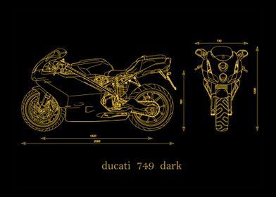 ducati7 49 dark 2005 gold 