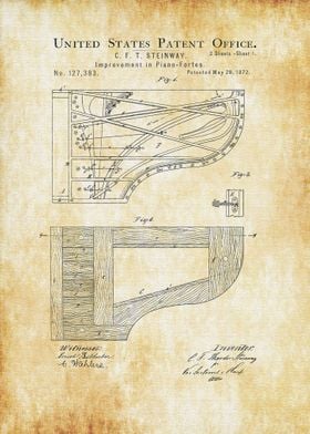 Steinway Piano Forte 1872