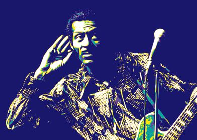 Chuck Berry Pop Art 5