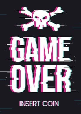 Game Over Insert Coin