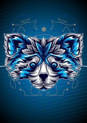 BLUE RACOON