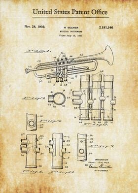 Trumpet Patent