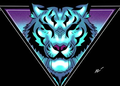 Neon tiger