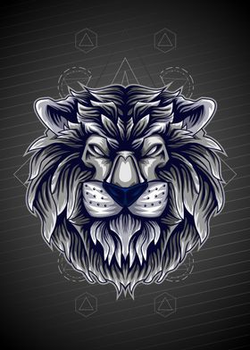 GEOMETRIC LION