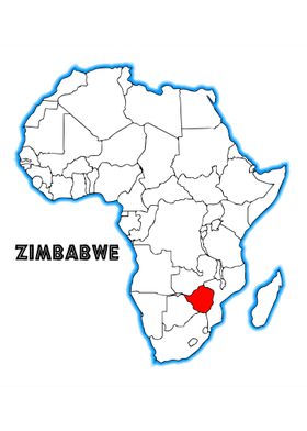 Zimbabwe Map