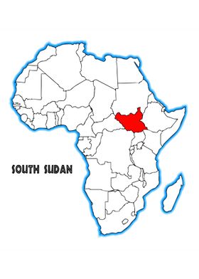 South Sudan Map