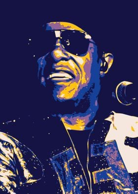 Stevie Wonder Pop Art 8