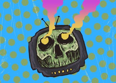 TV Skull Monster