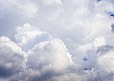 White And Grey Clouds