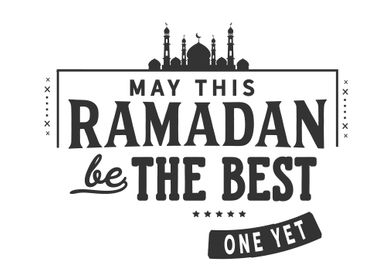 May This Ramadan