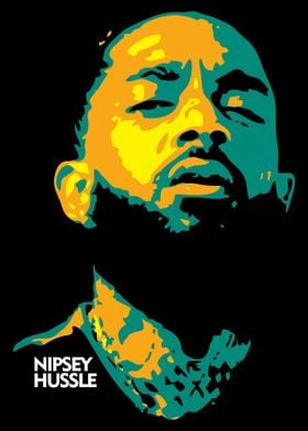 Nipsey Hussle pop Art v5