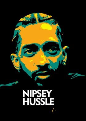 Nipsey Hussle pop Art v1