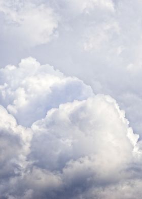 White And Grey Clouds