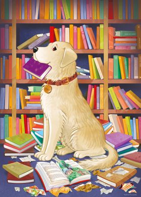 Thor the reader dog