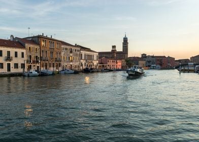 Murano Sunset Vaporetto